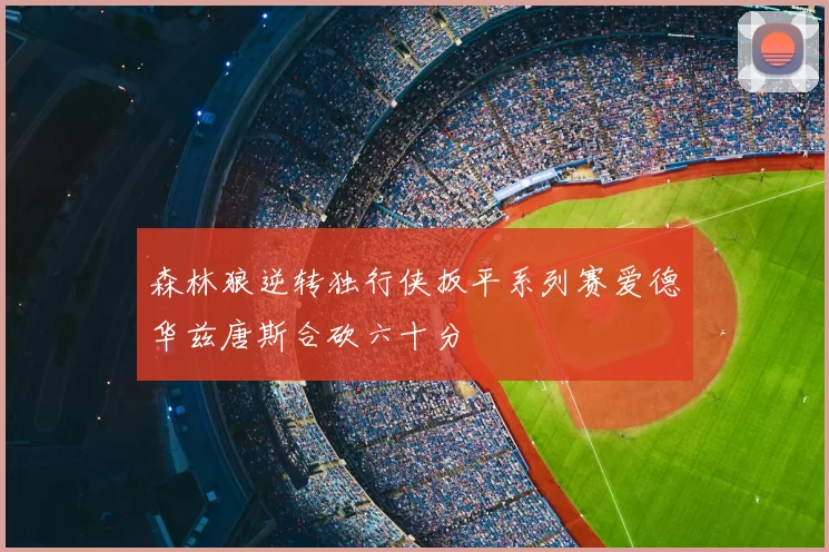 森林狼逆转独行侠扳平系列赛爱德华兹唐斯合砍六十分