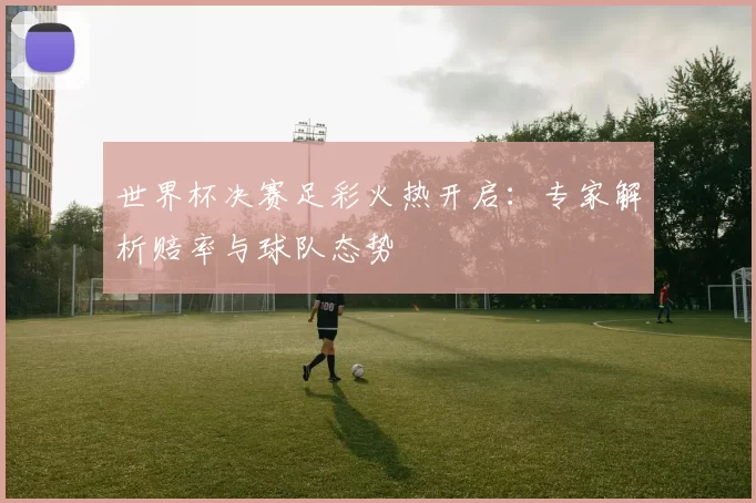 世界杯决赛足彩火热开启：专家解析赔率与球队态势