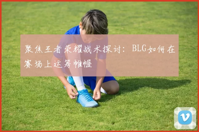 聚焦王者荣耀战术探讨：BLG如何在赛场上运筹帷幄